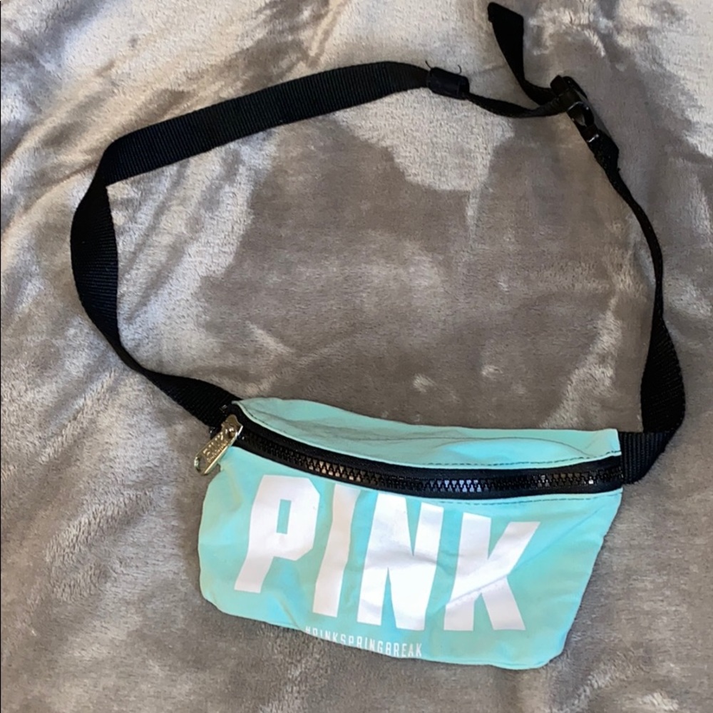 Pink fanny pack for spring break!